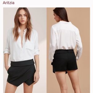 Aritzia’s Talula line Berklee asymmetrical skort with pockets